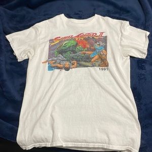 street fighter shirt mens size medium